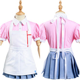 Kinder Danganronpa 2 Hope's Peak Academy Mikan Tsumiki Cosplay Kostüm Halloween Karneval OutfitS